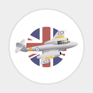 Gloster Meteor British WW2 Jet Fighter Magnet